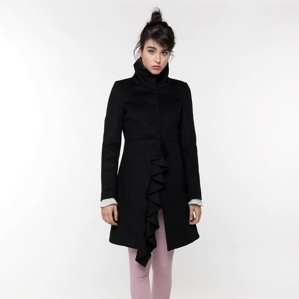 NWT designer coat Patricia Pepe Italy